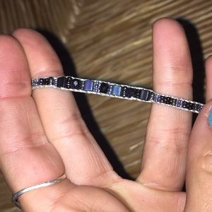 Black Hematite Beaded Bracelet/Anklet